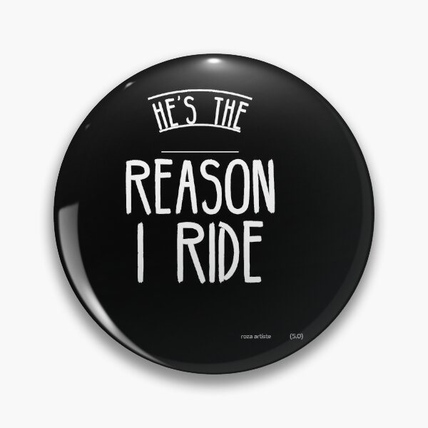 Item preview, Il est la raison pour laquelle je roule - de moto drôle de couple assorti classique designed and sold by MaPrintShop.