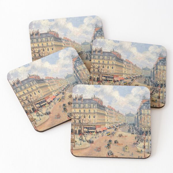 Item preview, Camille Pisarro // Avenue de l'Opera art poster designed and sold by 33ll.