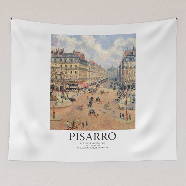 Item preview, Camille Pisarro // Avenue de l'Opera art poster designed and sold by 33ll.
