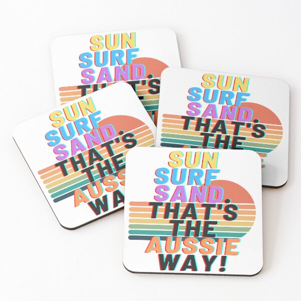 Item preview, Sun Surf and Sand. That's the Aussie Way! designed and sold by HappyTrippy.