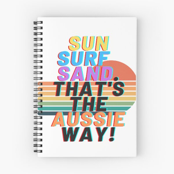 Item preview, Sun Surf and Sand. That's the Aussie Way! designed and sold by HappyTrippy.