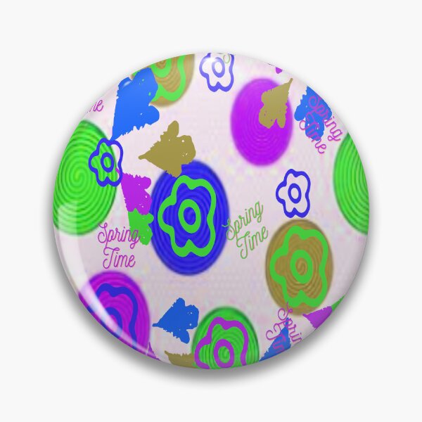 Item preview, Spring Time Psychedelic Graphic Design, Abstraction, bold colorful abstract playful design inspired by nature designed and sold by Adri Barnard.