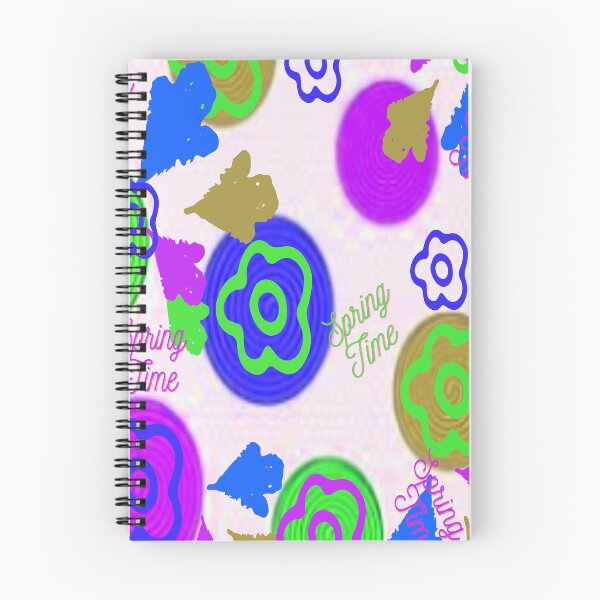 Item preview, Spring Time Psychedelic Graphic Design, Abstraction, bold colorful abstract playful design inspired by nature designed and sold by Adri Barnard.