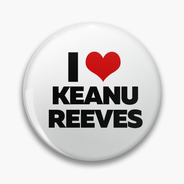 Artikelvorschau, I Love Keanu Reeves entworfen und verkauft von theartcreatore.