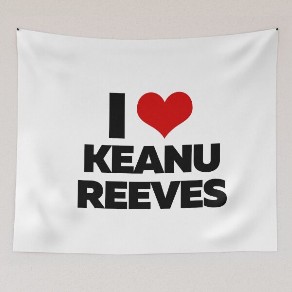 Item preview, I Love Keanu Reeves designed and sold by theartcreatore.