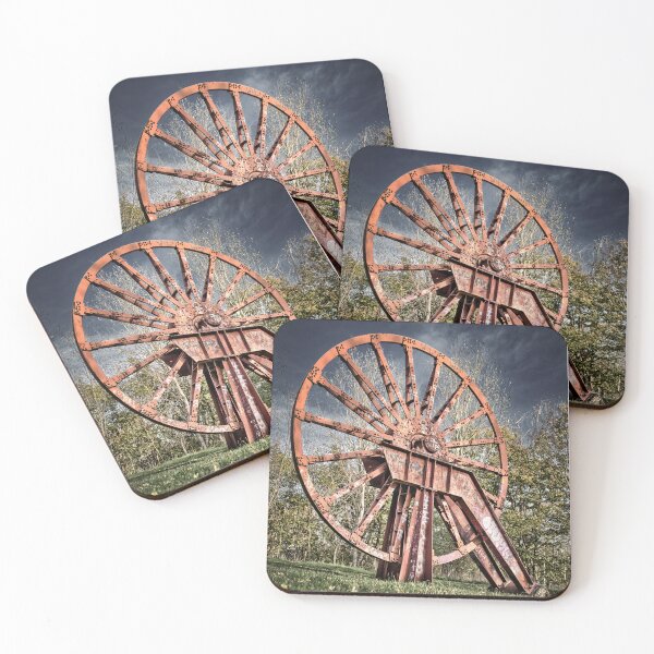 Item preview, Sheave of the Mathias Stinnes colliery - Ruhrgebiet - Ruhrpott - Germany designed and sold by Ruhrpottpicture.