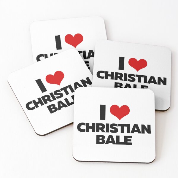 Item preview, I Love Christian Bale designed and sold by theartcreatore.