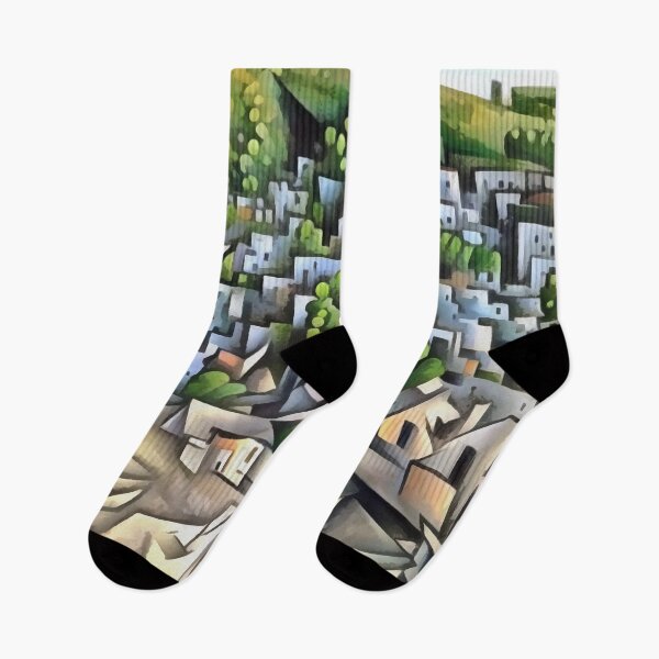 Item preview, Kayakoy Historical Settlement Geometric Art designed and sold by taiche.