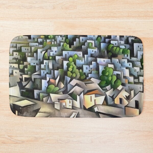Item preview, Kayakoy Historical Settlement Geometric Art designed and sold by taiche.
