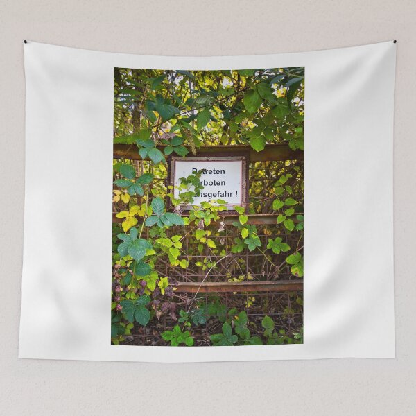 Item preview, Trespassing prohibited - Lostplace - Ruhrgebiet - Ruhrpott - Germany designed and sold by Ruhrpottpicture.