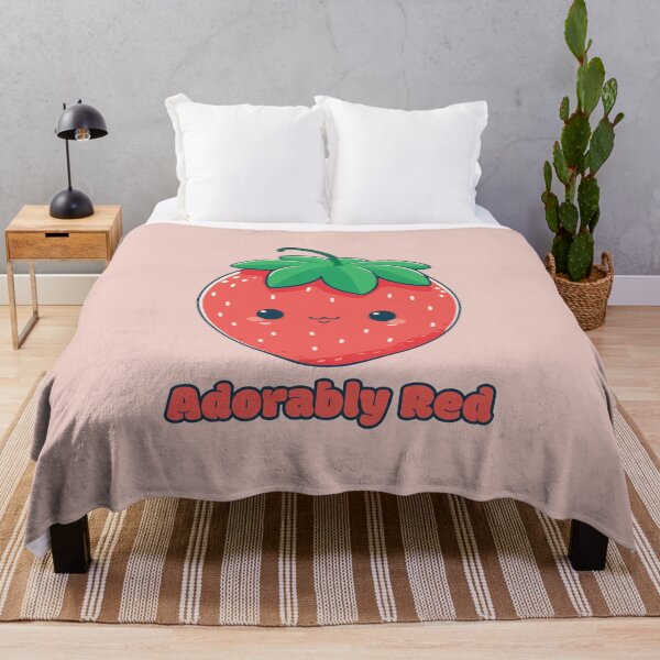 Item preview, Adorably Red - Cute little Strawberry designed and sold by RoboRaphael.