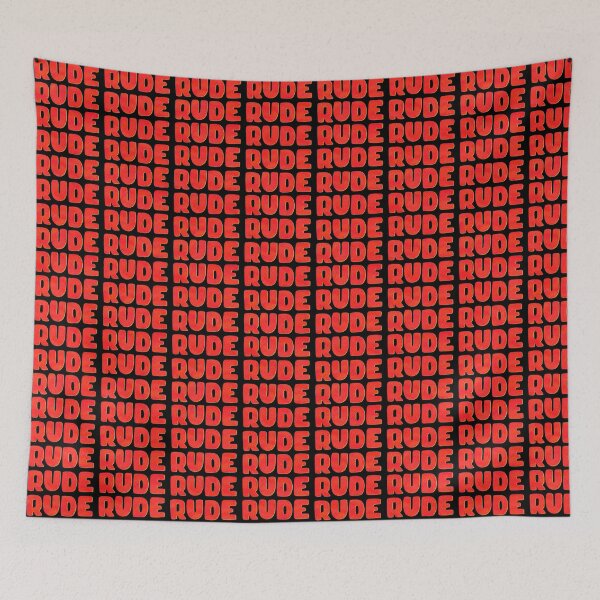 Item preview, How rude?! designed and sold by Surplus Weird.