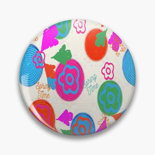 Item preview, Spring Time Psychedelic Graphic Design 2, Abstraction, bold colorful abstract playful design inspired by nature designed and sold by Adri Barnard.