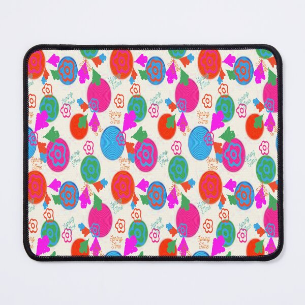 Item preview, Spring Time Psychedelic Graphic Design 2, Abstraction, bold colorful abstract playful design inspired by nature designed and sold by Adri Barnard.