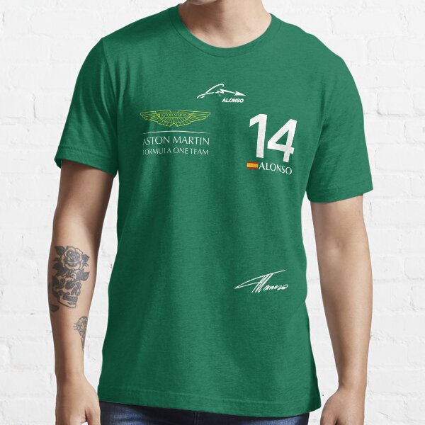 Fernando Alonso 14 Aston Martin 2023 Formel 1 Essential T-Shirt