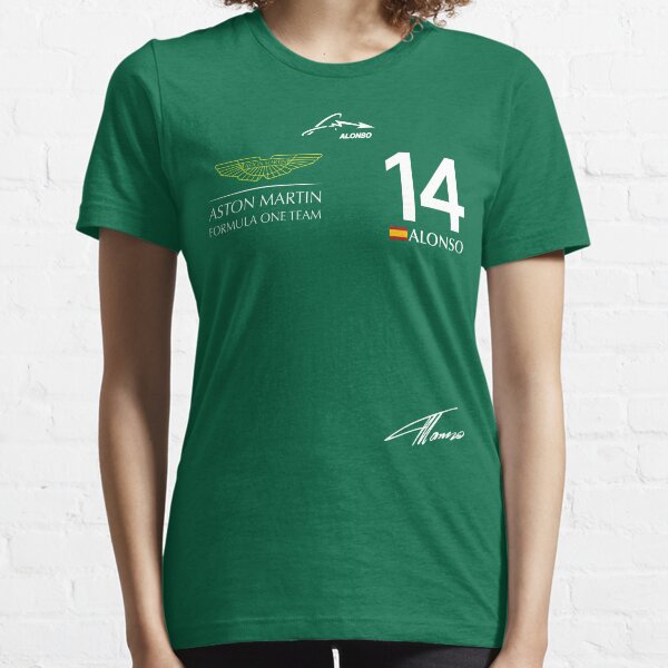 Fernando Alonso 14 Aston Martin 2023 Formula One Essential T-Shirt