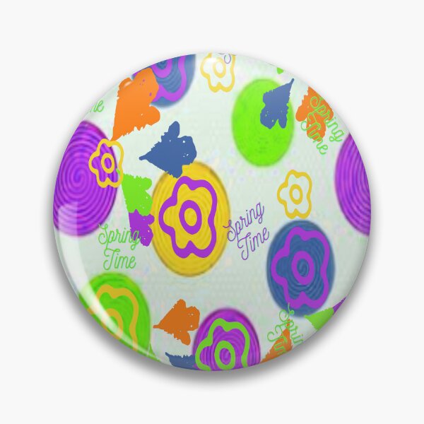 Item preview, Spring Time Psychedelic Graphic Design 3, Abstraction, bold colorful abstract playful design inspired by nature designed and sold by Adri Barnard.