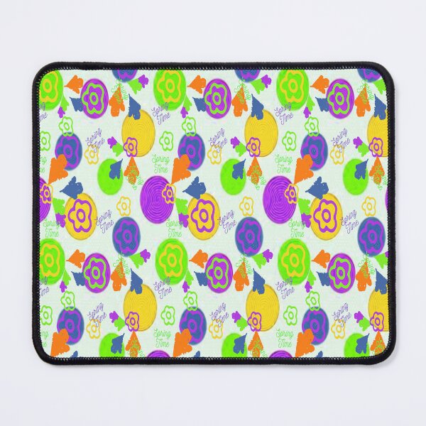 Item preview, Spring Time Psychedelic Graphic Design 3, Abstraction, bold colorful abstract playful design inspired by nature designed and sold by Adri Barnard.