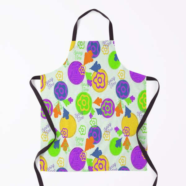 Item preview, Spring Time Psychedelic Graphic Design 3, Abstraction, bold colorful abstract playful design inspired by nature designed and sold by Adri Barnard.