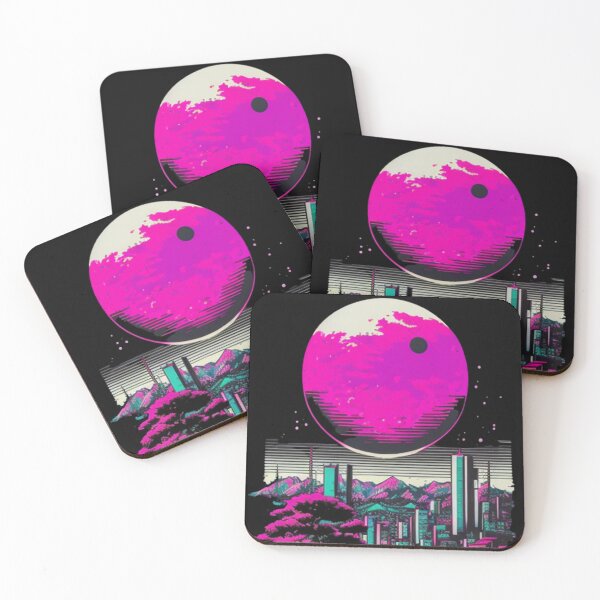 Item preview, Tokyo Neon and the Moon designed and sold by Ernest Petitjean Créations.