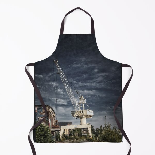 Item preview, Hafenkran in Krefeld Uerdingen - Germany - harbor crane designed and sold by Ruhrpottpicture.