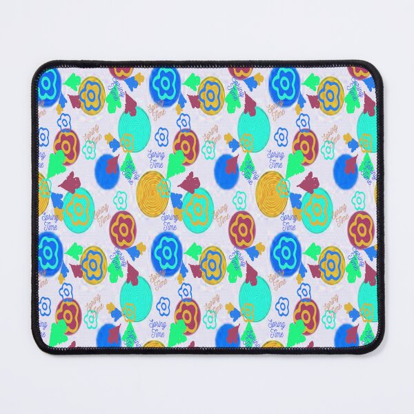 Item preview, Spring Time Psychedelic Graphic Design 4, Abstraction, bold colorful abstract playful design inspired by nature designed and sold by Adri Barnard.