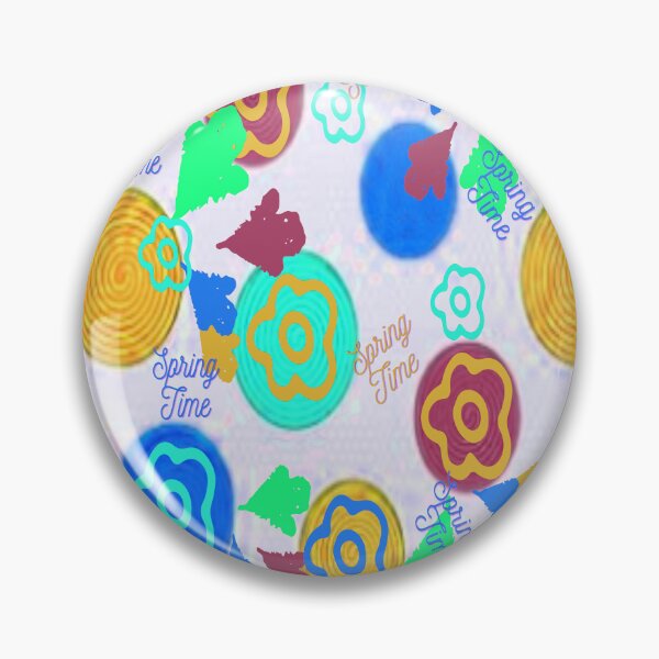 Item preview, Spring Time Psychedelic Graphic Design 4, Abstraction, bold colorful abstract playful design inspired by nature designed and sold by Adri Barnard.
