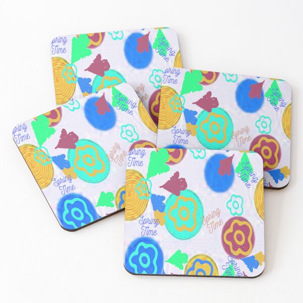 Item preview, Spring Time Psychedelic Graphic Design 4, Abstraction, bold colorful abstract playful design inspired by nature designed and sold by Adri Barnard.