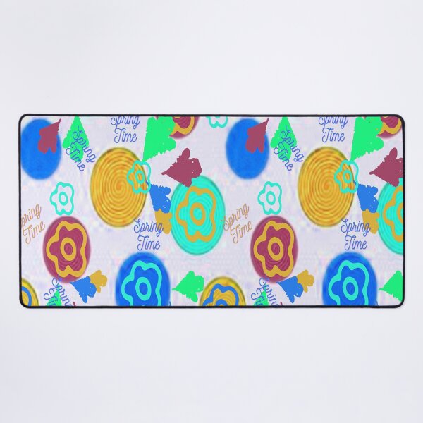 Item preview, Spring Time Psychedelic Graphic Design 4, Abstraction, bold colorful abstract playful design inspired by nature designed and sold by Adri Barnard.