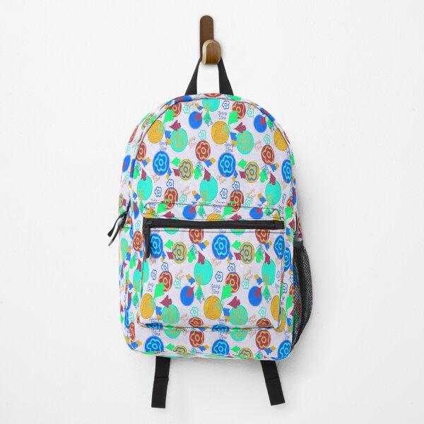 Item preview, Spring Time Psychedelic Graphic Design 4, Abstraction, bold colorful abstract playful design inspired by nature designed and sold by Adri Barnard.