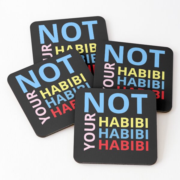 Item preview, Not your habibi designed and sold by Drzamag.