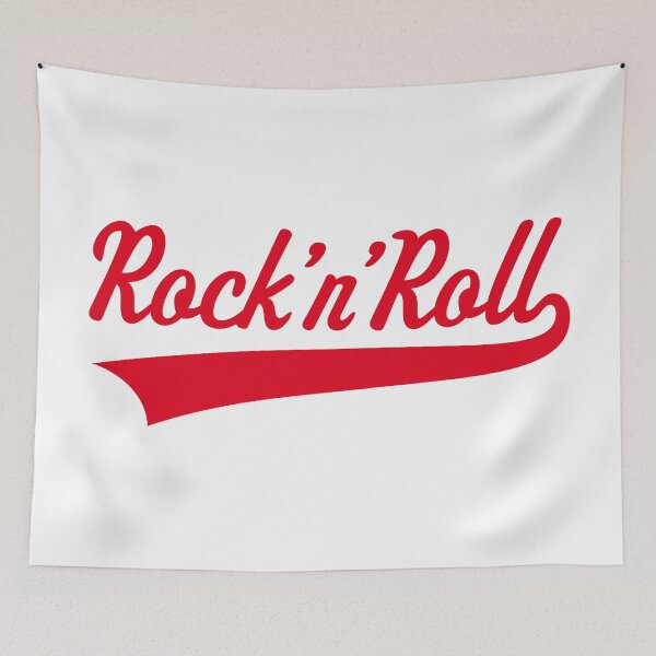 Item preview, Rock 'n' Roll (Red) designed and sold by MrFaulbaum.