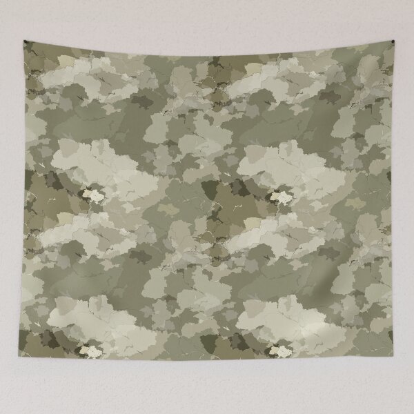 Item preview, Ukraine Camouflage - Ukrainian Map Camouflage Half (KUA) designed and sold by kernowerno.