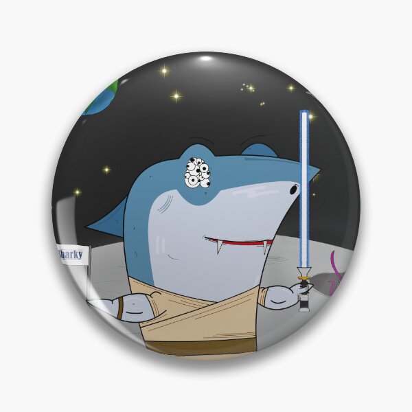 Artikelvorschau, Herr Sharky im Weltraum entworfen und verkauft von MrSharkyShop.