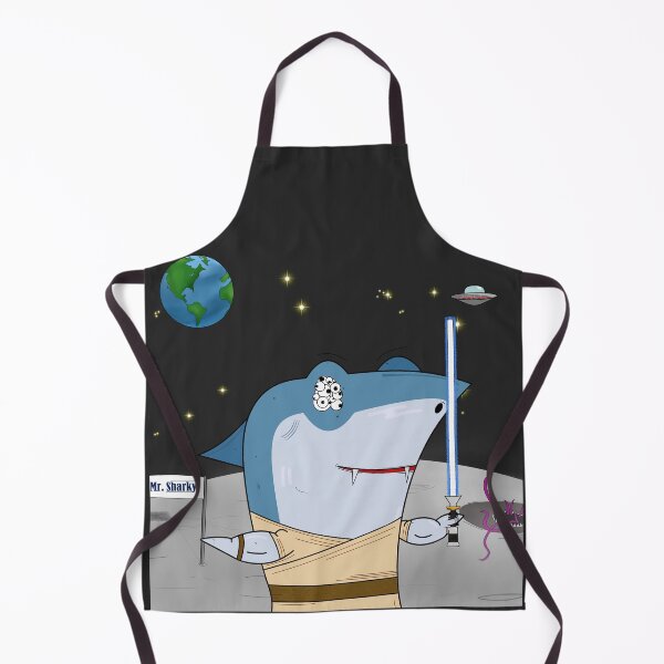 Item preview, Mr Sharky in space designed and sold by MrSharkyShop.