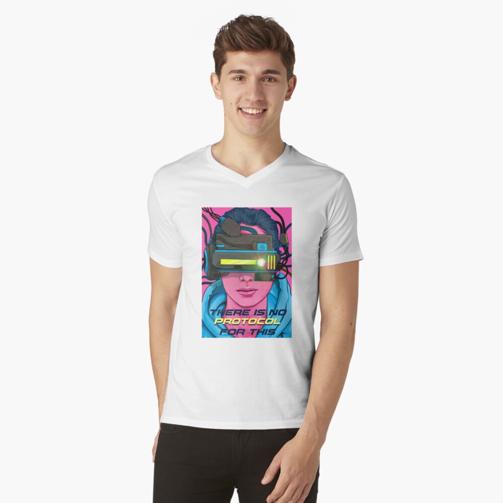 Item preview, V-Neck T-Shirt designed and sold by BetterGiftStor.