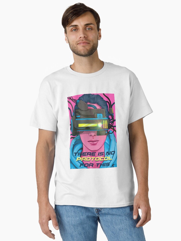Thumbnail 1 of 7, Classic T-Shirt, Journaux de Murderbot - Pas de protocole designed and sold by BetterGiftStor.
