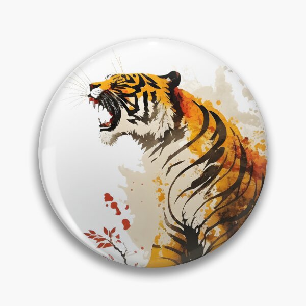 Item preview, roaring tiger designed and sold by NickLivin.