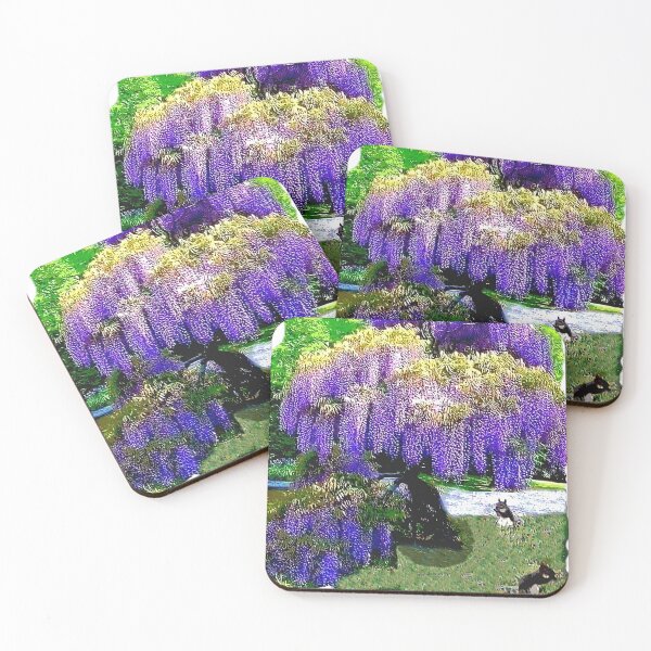 Item preview, Squirrels Snack Around Wisteria Tree designed and sold by kristalcurt.