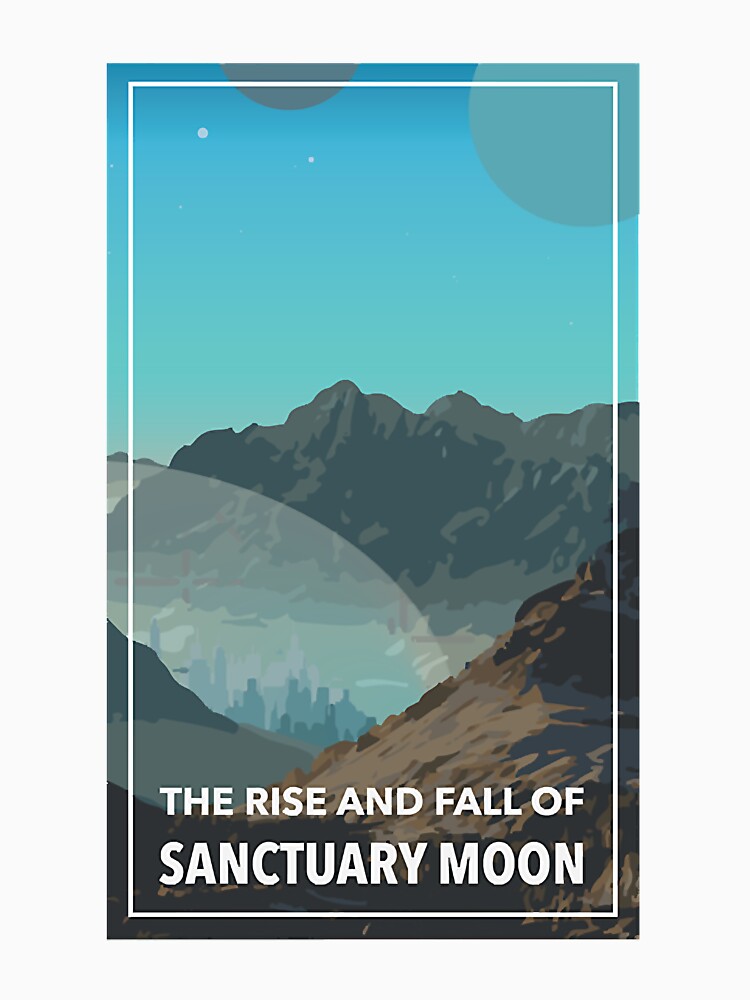 Thumbnail 7 of 7, Classic T-Shirt, L_ascension et la chute de la lune du sanctuaire designed and sold by BetterGiftStor.