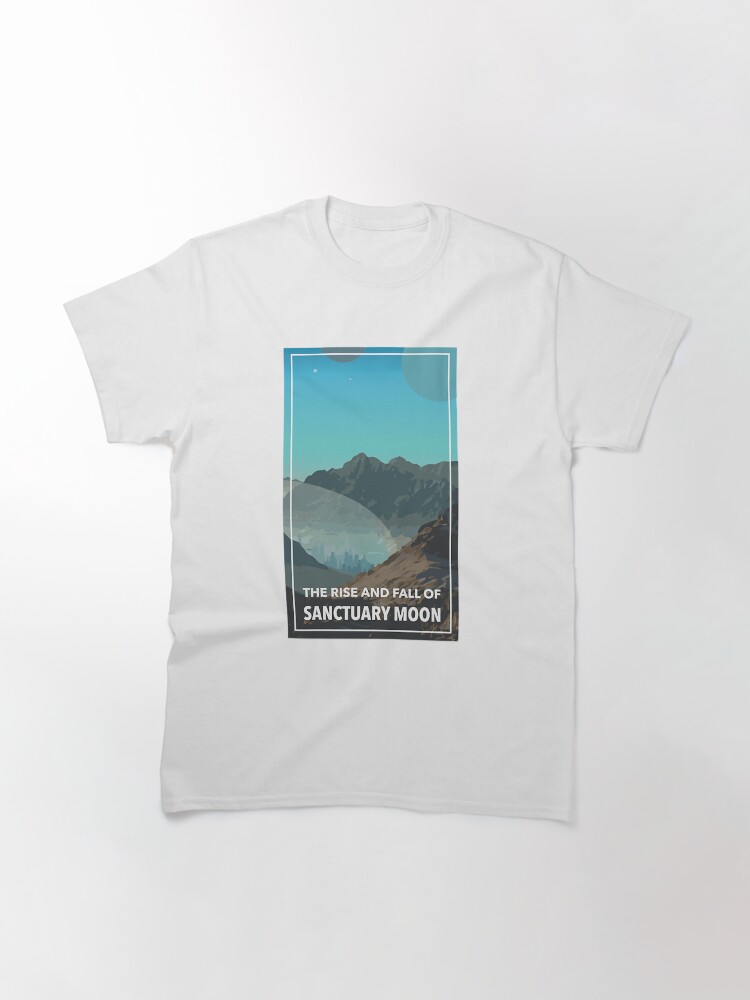 Thumbnail 3 of 7, Classic T-Shirt, L_ascension et la chute de la lune du sanctuaire designed and sold by BetterGiftStor.