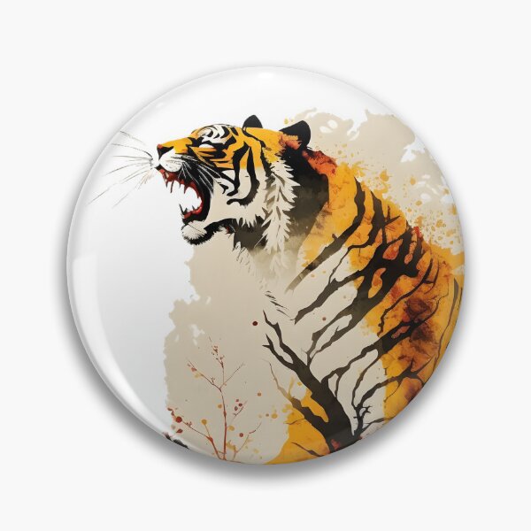 Item preview, roaring tiger designed and sold by NickLivin.