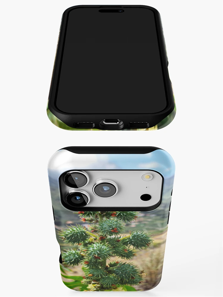 Thumbnail 3 of 4, iPhone Case, Caster Oil Bean - Ricinus communis designed and sold by RAdley21.