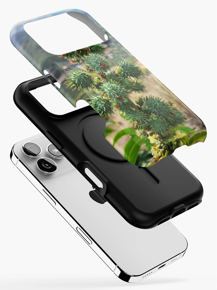 Thumbnail 2 of 4, iPhone Case, Caster Oil Bean - Ricinus communis designed and sold by RAdley21.