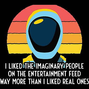 Artwork thumbnail, Murderbot Diaries SecUnit aime les gens imaginaires plus que les vrais by BetterGiftStor