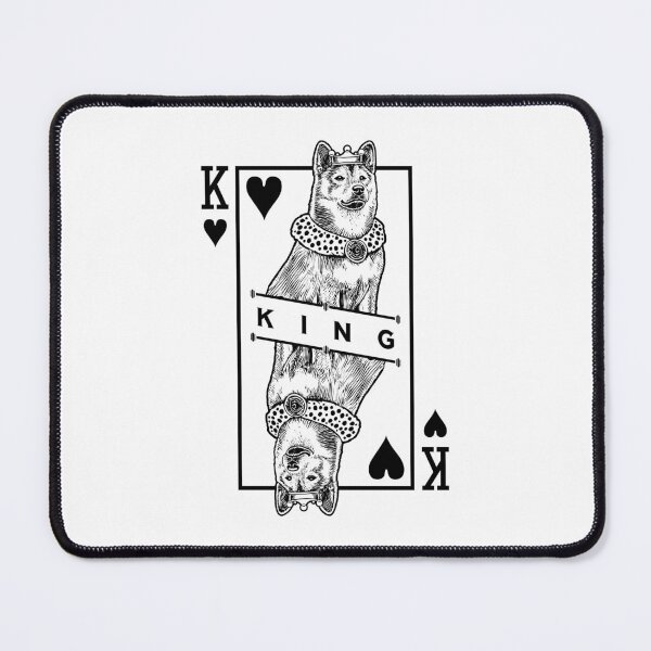 Item preview, Israel Canaan Dog Lover King Of Hearts Funny Pop Art designed and sold by GrandeDuc.