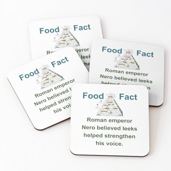 Item preview, Roman Emperor Nero Believed  - Food Fact designed and sold by CrankyOldDude.