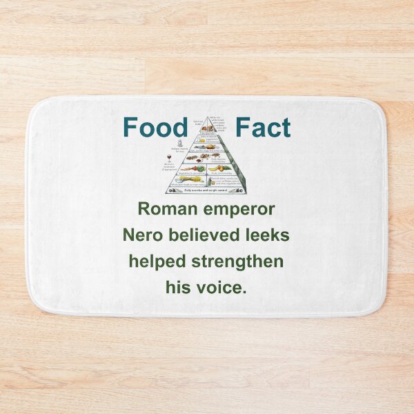Item preview, Roman Emperor Nero Believed  - Food Fact designed and sold by CrankyOldDude.