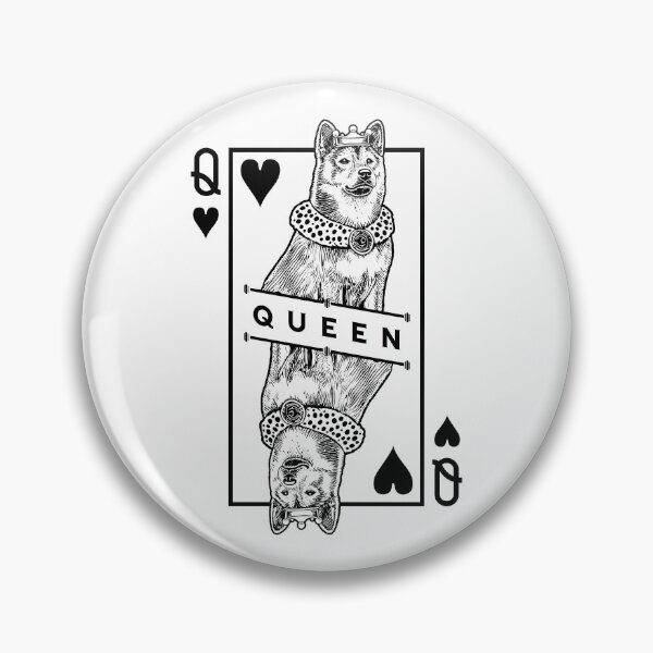 Item preview, Israel Canaan Dog Lover Queen Of Hearts Funny Pop Art designed and sold by GrandeDuc.