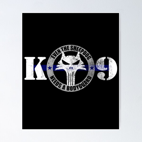 Police K9 (Distressed) Poster